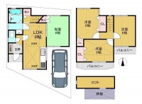 南向きの為、陽当たり・通風良好!
LDKに床暖房二機搭載!ファミリー層におススメの4LDK!
収納スペースも豊富!徒歩圏内に生活施設が充実♪