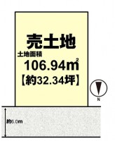 土地面積約32坪!
自由設計につき、お好きな間取りで建築していただけます!
前面道路約6mで駐車が苦手な方も安心です!