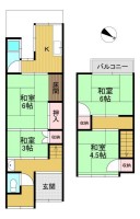 阪急「桂」駅まで徒歩11分!
全居室収納スペース付き!片付けもラクラク♪
徒歩圏内に周辺施設も充実しており生活に便利な立地です!