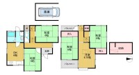 阪急『洛西口駅』まで徒歩13分と通勤・通学に便利な立地!
北東角地のため、通風良好!
間取り充実の5DK!収納スペース充実♪
