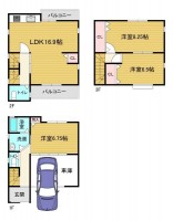 2026年10月リフォーム完成予定!
全居室6帖以上の3LDK!
スーパーやコンビニ、ドラッグストアなど買い物施設が徒歩圏内♪